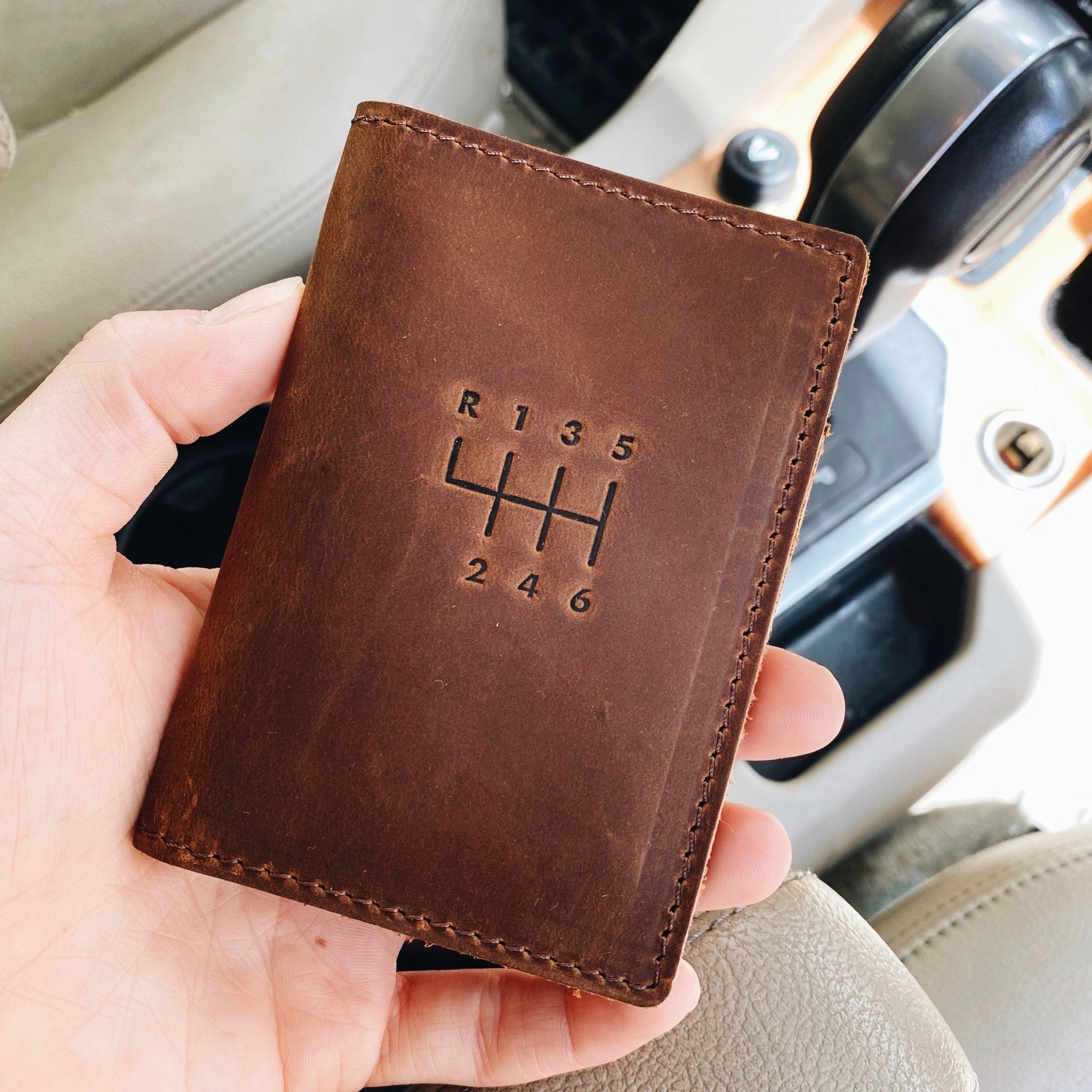 Whiskey Wallet Top Stamps