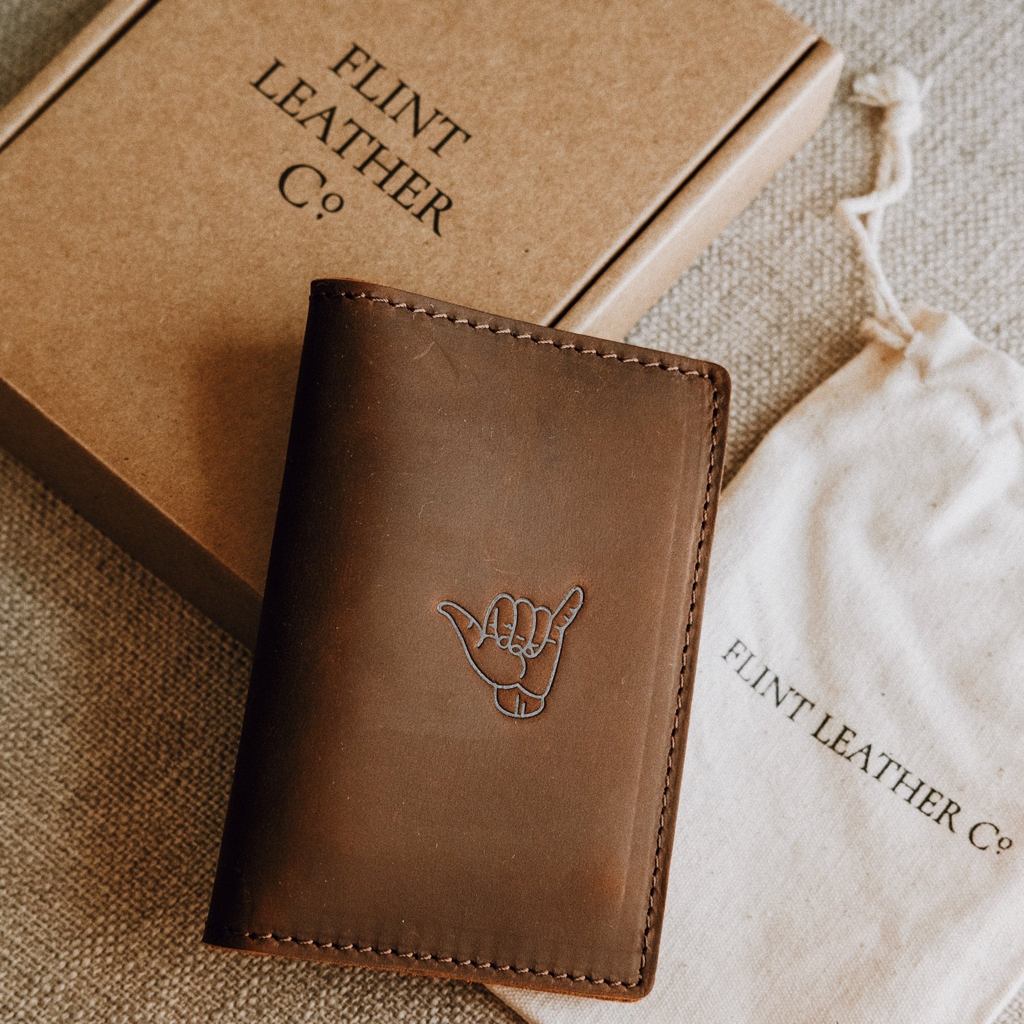 Whiskey Wallet Top Stamps