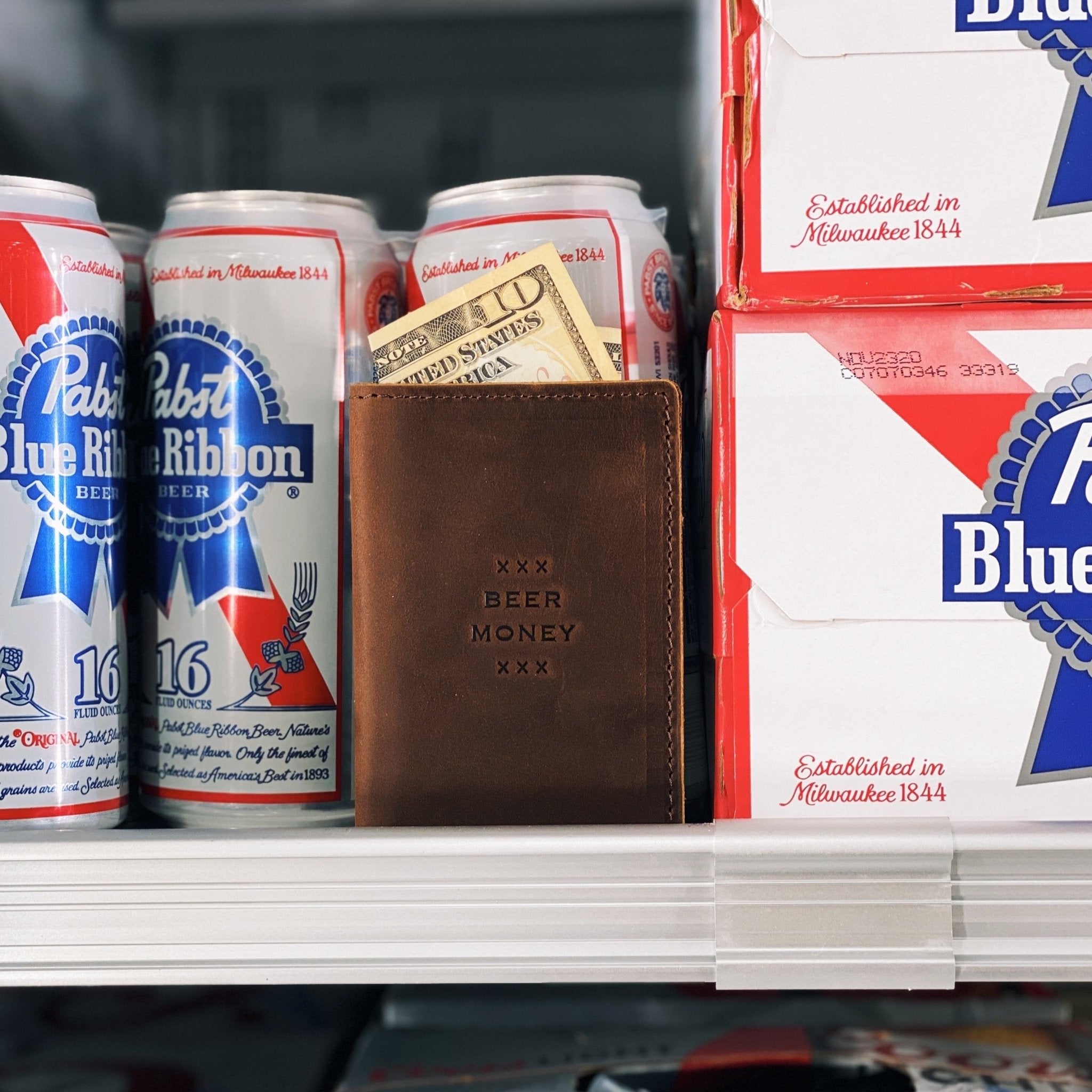 Whiskey Wallet Top Stamps