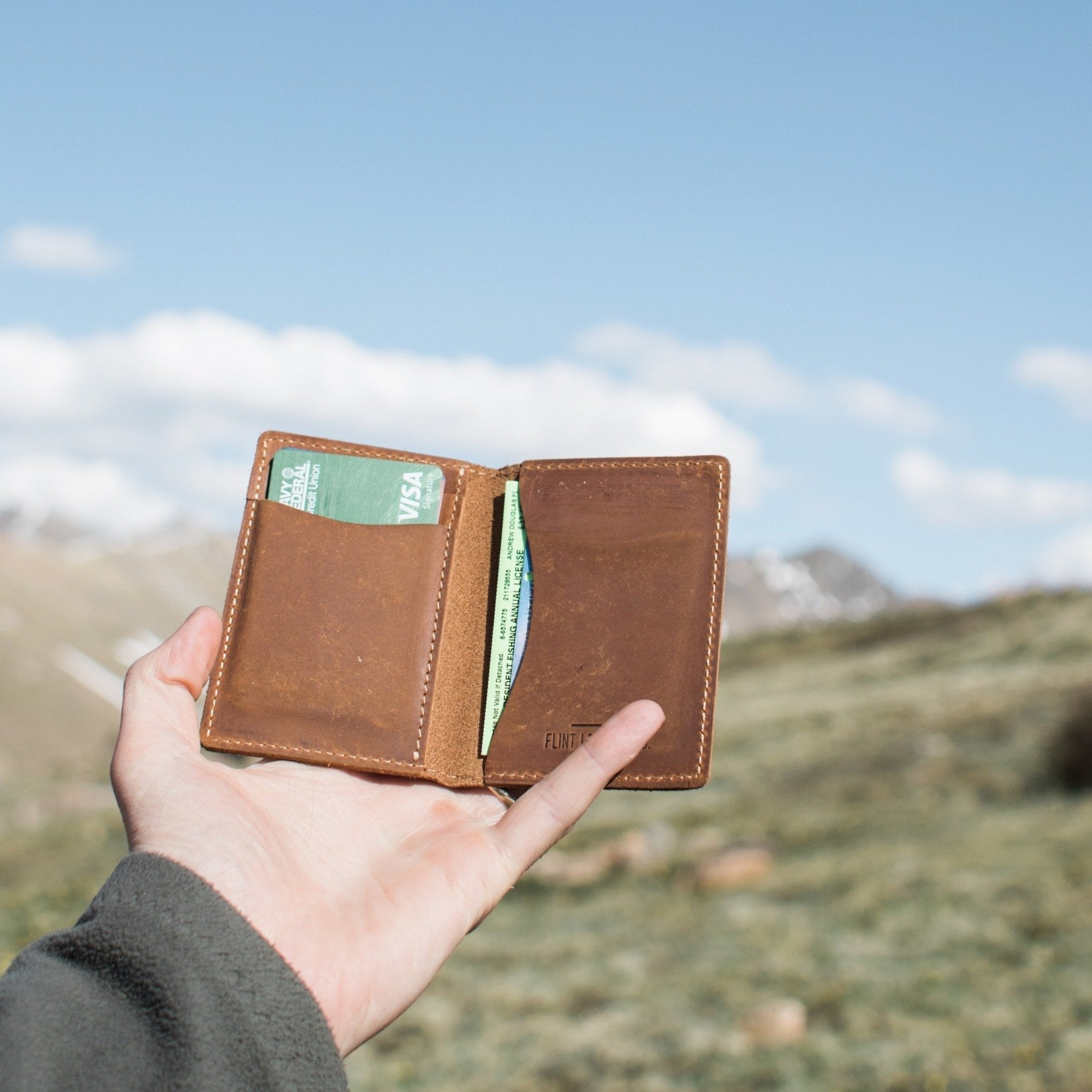 Whiskey Wallet Top Stamps