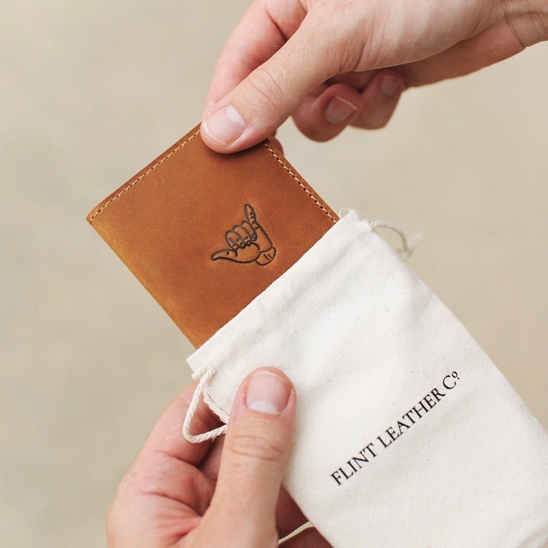 Whiskey Wallet Top Stamps