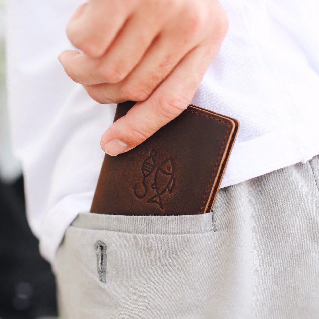 Whiskey Wallet Top Stamps