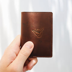 Whiskey Wallet - LOUISIANA – Flint Leather Co.